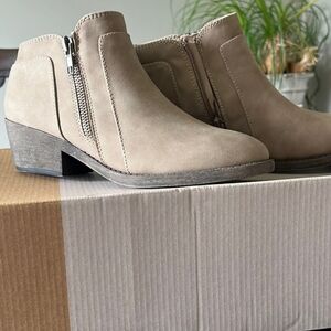 Maurice's Tan Ankle Boots, NWOT
